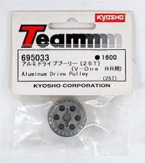 Kyosho 695033 V1RR Alum.Drive Pulley 25T