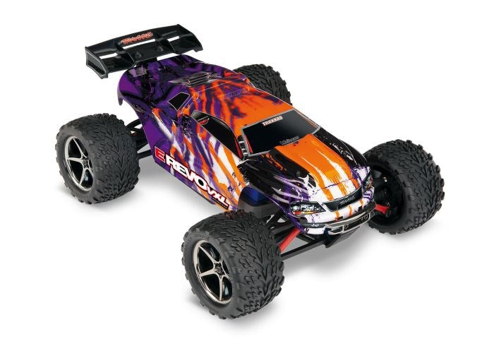 Traxxas 71076 8 1 16 Scale E Revo VXL 4X4 Brushless Monster Truck w USB C