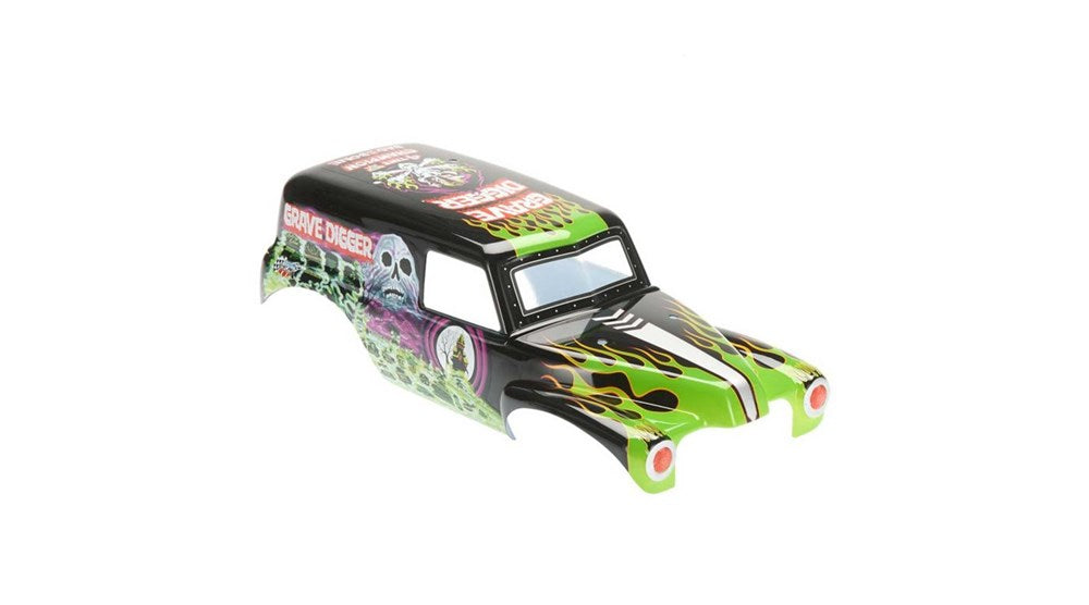 Axial AXIC1459 AX31459 Grave Digger Monster Truck Printed Body