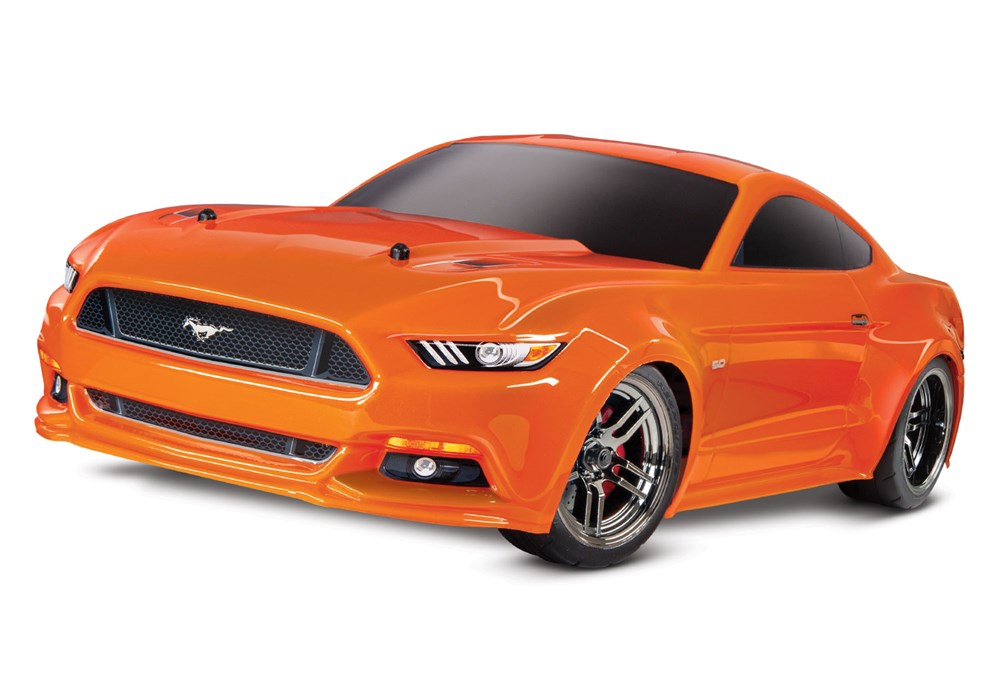 Traxxas 83044-4 - Ford Mustang GT: 1/10 Scale AWD Supercar with TQ 2.4