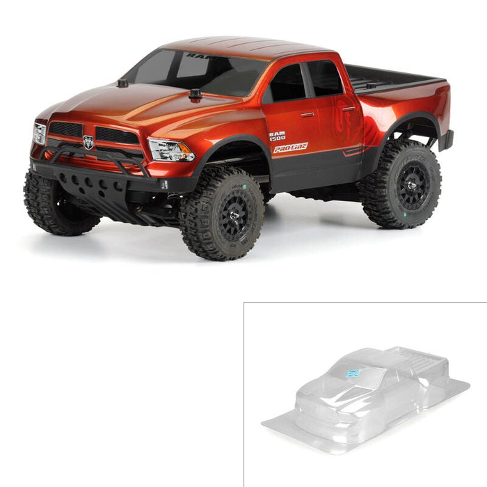 Pro-Line PRO342000 2013 Ram 1500 True Scale Clear Body: PRO2 SC SLH