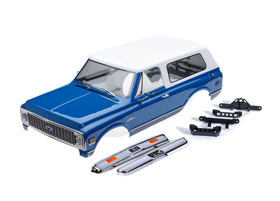 Traxxas 9130-BLWT BODY CHEVROLET 72 BLAZER BLUE/WHT