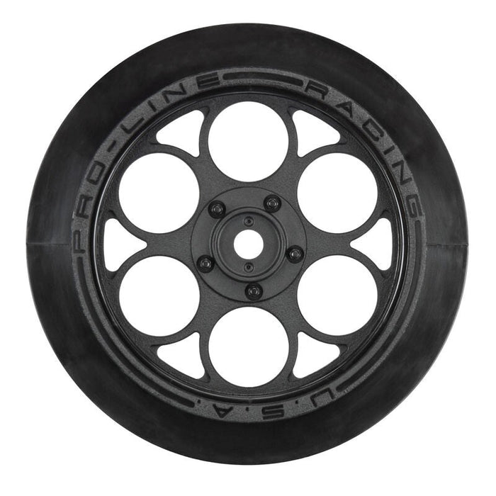 Proline PRO280303 Showtime Front Runner 2.2"/2.7" Blk Frnt Drag Whls SRP $25.30