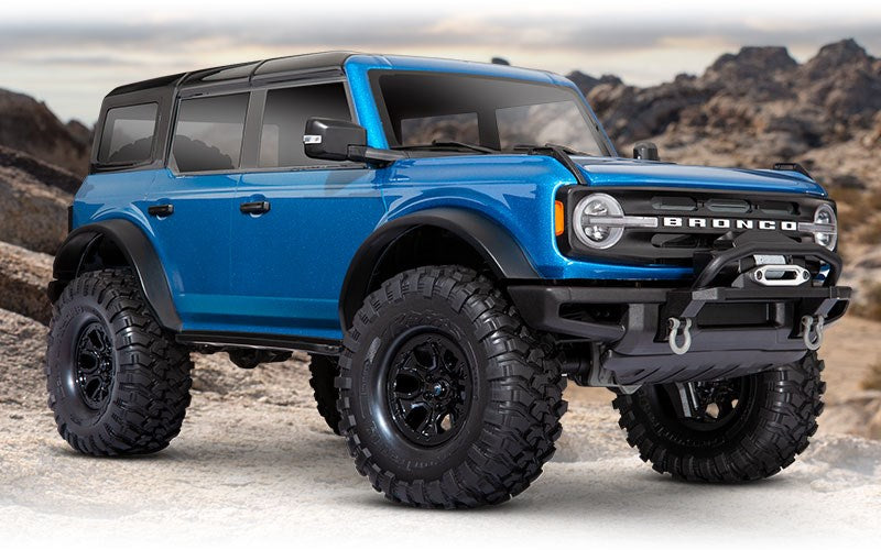 Traxxas 92076-4 - 2021 Ford Bronco: TRX-4 1/10 RTR 4x4 Scale and Trail Crawler