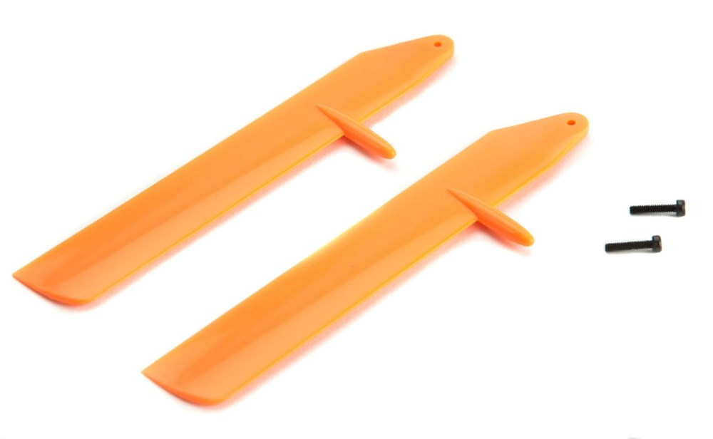 Blade BLH3907OR Orange Fast-Flight Main Blade Set: mCP X BLL