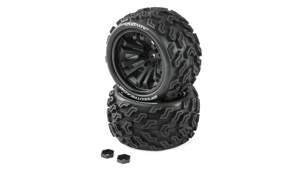 Duratrax DTXC2901 SPEEDTREADS Vulture 1/10 ST/MT Tires MNTD (2) by Duratrax