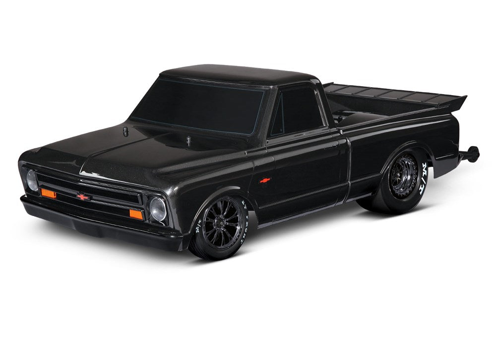 Traxxas 94076-4 - 1967 Chevrolet C10: 1/10 Drag Slash RTR With TSM