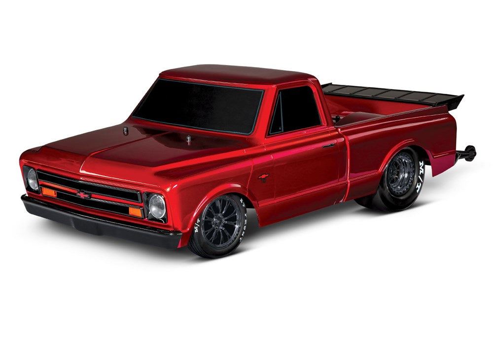 Traxxas 94076-4 - 1967 Chevrolet C10: 1/10 Drag Slash RTR With TSM