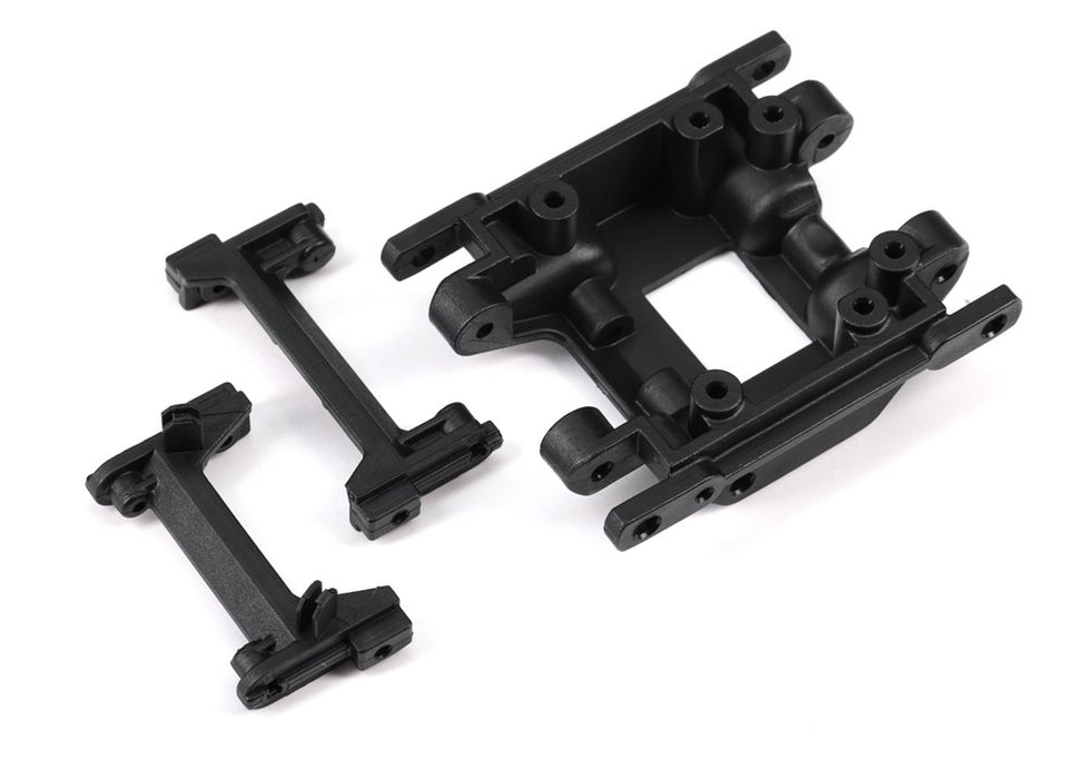 Traxxas 9736 Skidplate center/ bumper mount front/ bumper mount rear