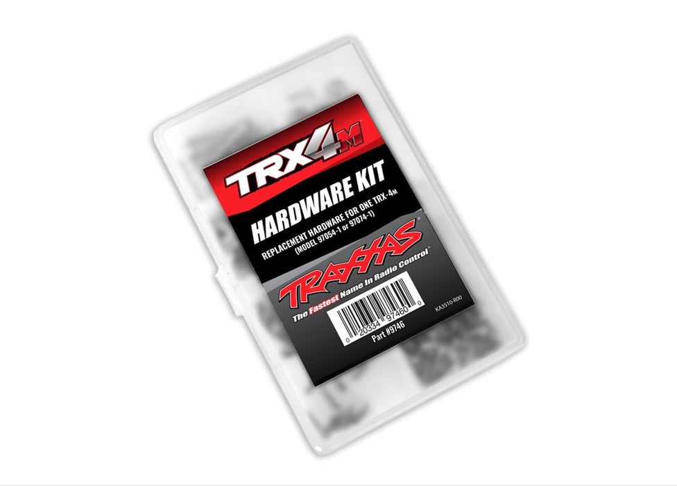 Traxxas 9746 Hardware kit complete (contains all hardware used on 1/18 Trx4-M)