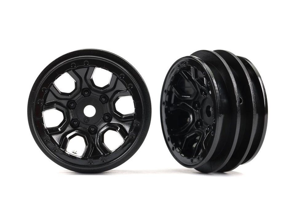 Traxxas 9770 Wheels 1.0' (black) (2)