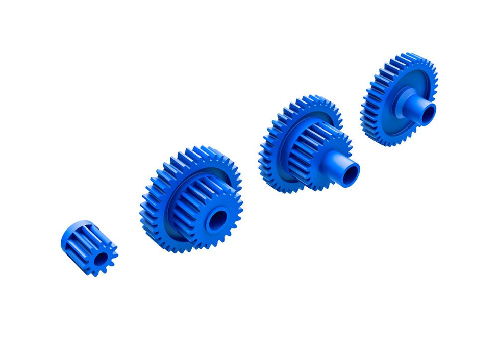 Traxxas 9776X Gear set transmission speed (9.7:1 reduction ratio)/ pinion gear 11-tooth