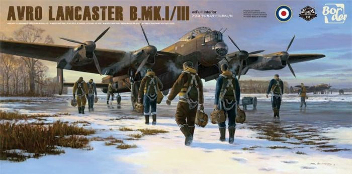 Border Models BF-010 1/32 Avro Lancaster B Mk III w/Full Interior