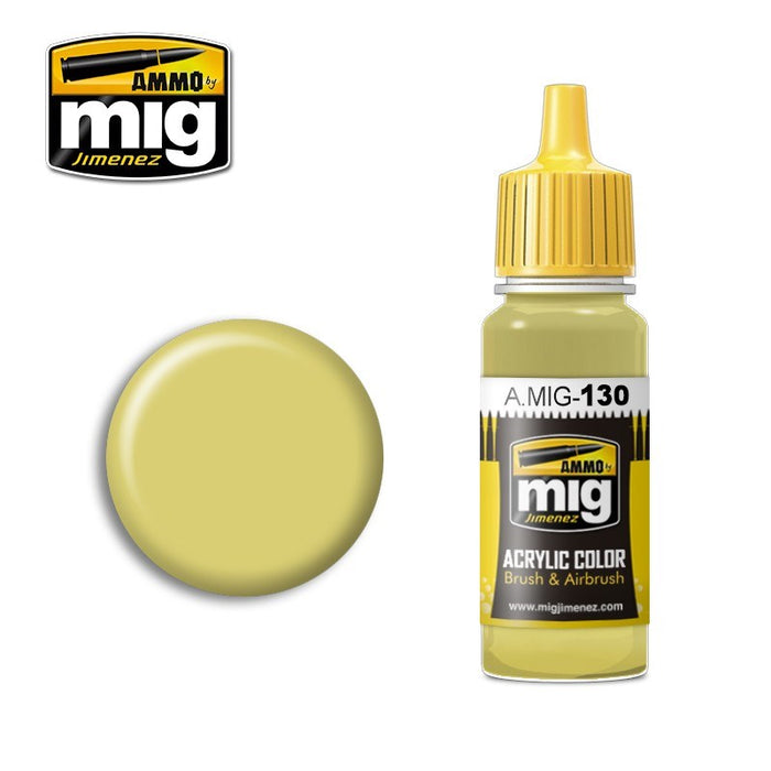 AMMO by Mig Jimenez A.MIG-0130 FADED YELLOW