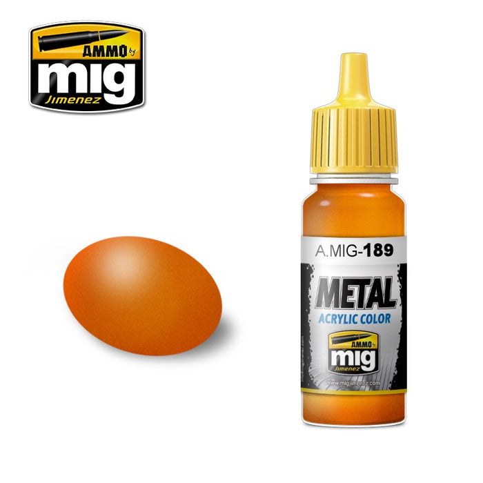 AMMO by Mig Jimenez A.MIG0189 METALLIC ORANGE