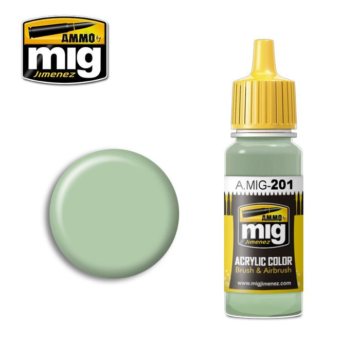 AMMO by Mig Jimenez A.MIG-0201 FS 34424 LIGHT GRAY GREEN