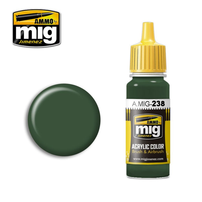 AMMO by Mig Jimenez A.MIG-0238 FS 34092 MEDIUM GREEN