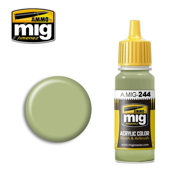 AMMO by Mig Jimenez A.MIG-0244 DUCK EGG GREEN (BS 216)