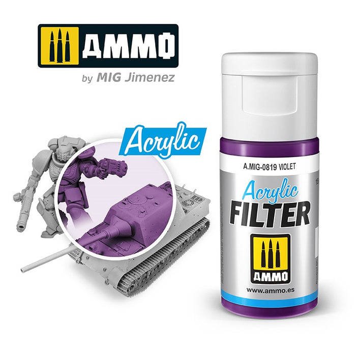 AMMO by Mig Jimenez 0819 Acrylic Filter Violet