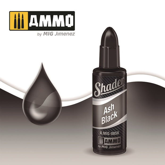 AMMO by Mig Jimenez A.MIG-0858 ASH BLACK