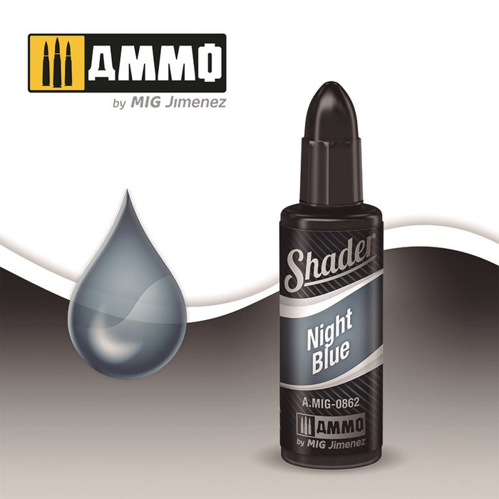 AMMO by Mig Jimenez A.MIG-0862 NIGHT BLUE