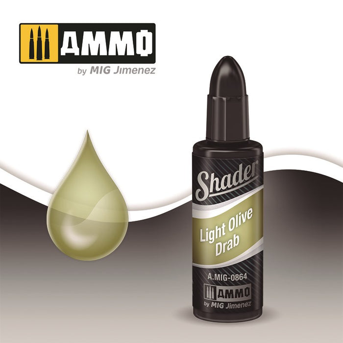 AMMO by Mig Jimenez A.MIG-0864 LIGHT OLIVE DRAB