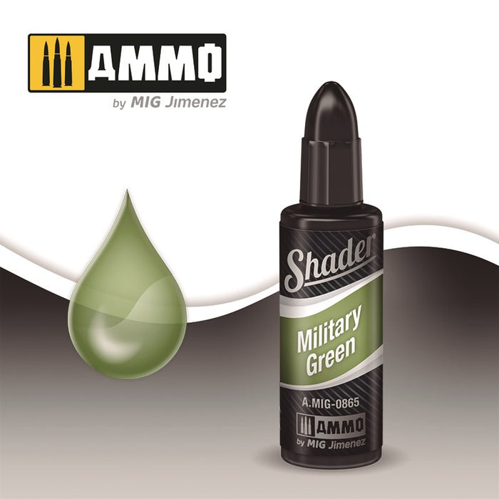 AMMO by Mig Jimenez A.MIG-0865 MILITARY GREEN