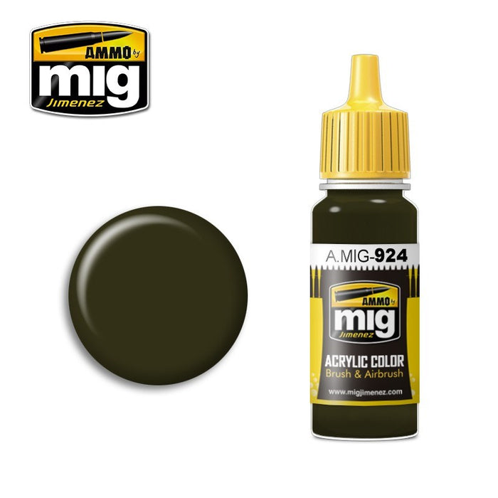 AMMO by Mig Jimenez A.MIG-0924 OLIVE DRAB SHADOW