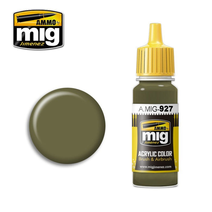 AMMO by Mig Jimenez A.MIG-0927 OLIVE DRAB  LIGHT BASE