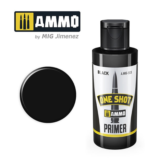 AMMO by Mig Jimenez A.MIG-2023 ONE SHOT PRIMER - BLACK