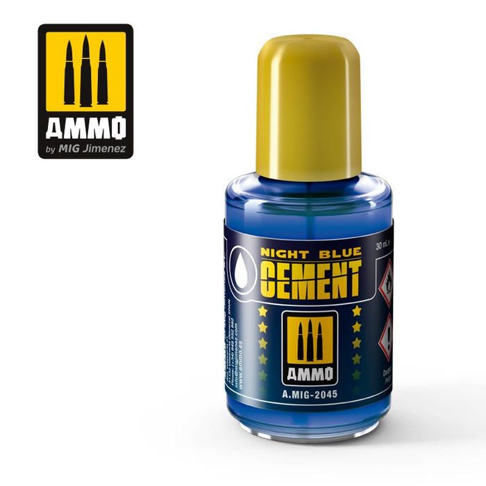 AMMO by Mig Jimenez A.MIG-2045 NIGHT BLUE CEMENT (30ML)