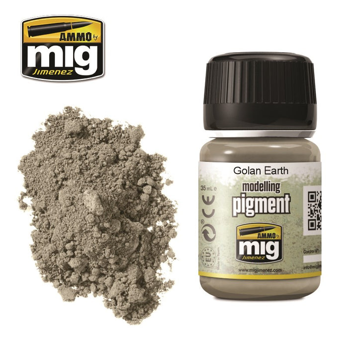 AMMO by Mig Jimenez A.MIG-3026 GOLAN EARTH PIGMENT