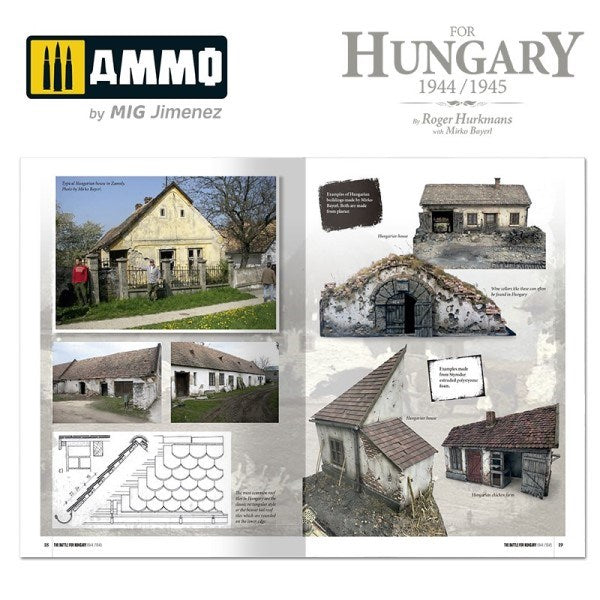 AMMO by Mig Jimenez A.MIG-6280 Book: The Battle for Hungary 1944/1945 (ENGLISH)