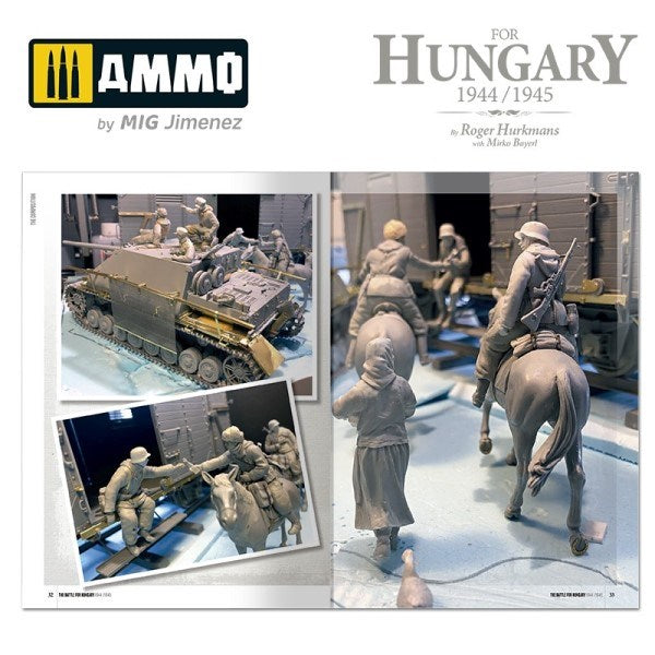 AMMO by Mig Jimenez A.MIG-6280 Book: The Battle for Hungary 1944/1945 (ENGLISH)