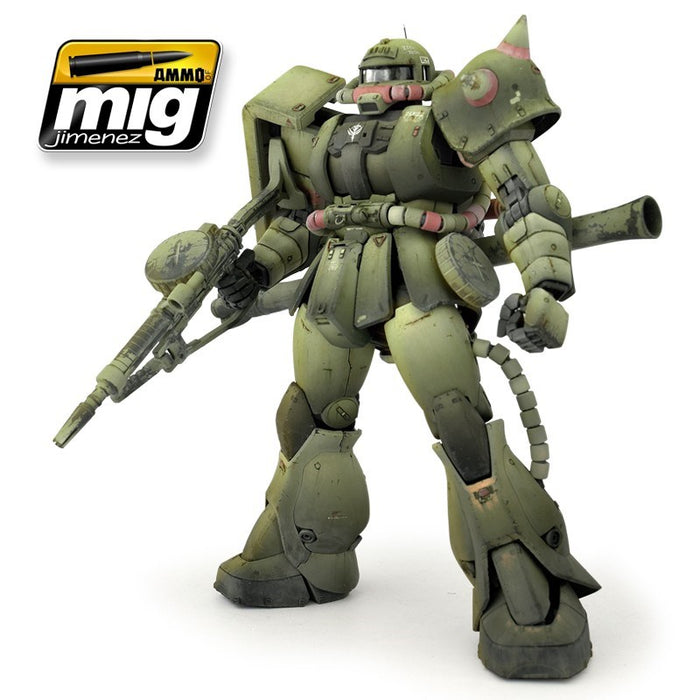 AMMO by Mig Jimenez A.MIG-7149 GREEN MECHAS COLORS
