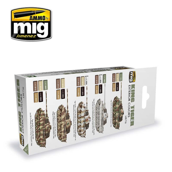 AMMO by Mig Jimenez A.MIG-7166 KING TIGER EXTERIOR COLOR (SPECIAL TAKOM EDITION) VOL.2