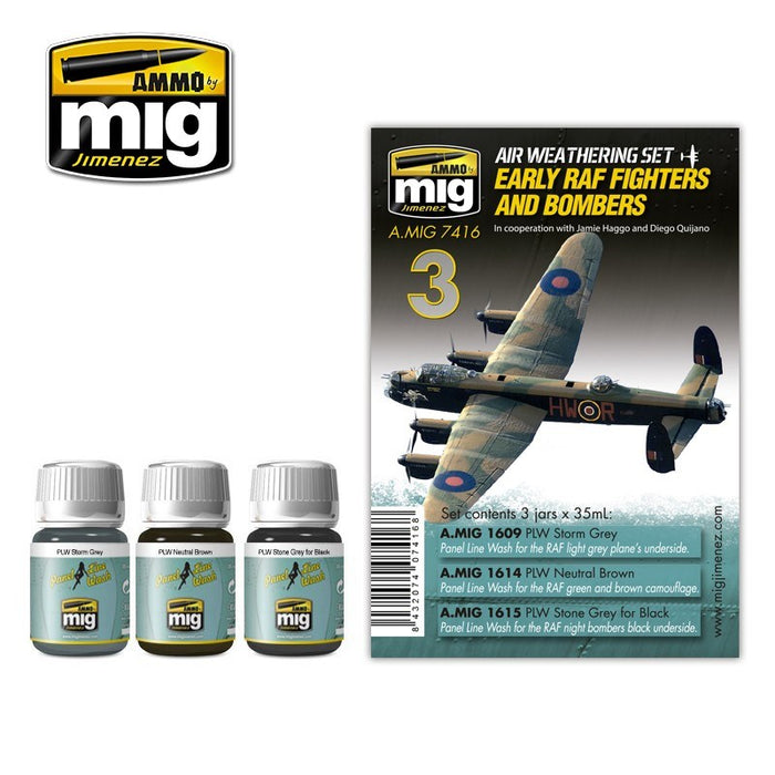 AMMO by Mig Jimenez A.MIG-7416 EARLY RAF FIGHTERS AND BOMBERS