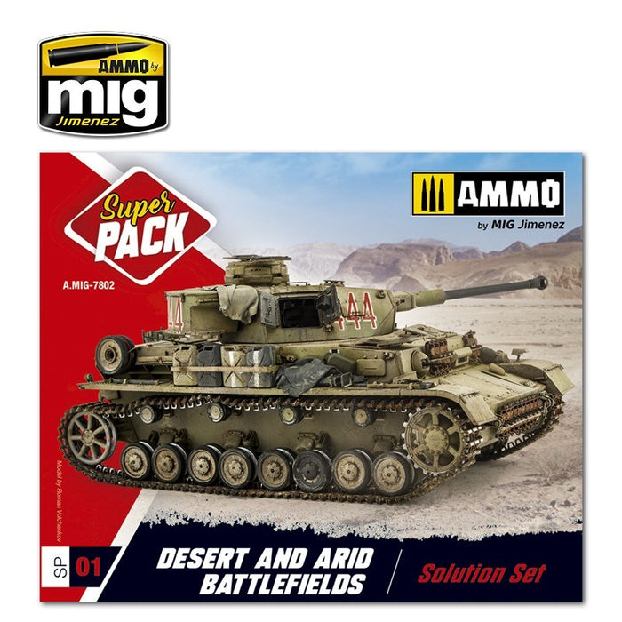 AMMO by Mig Jimenez A.MIG-7802  DESERT & ARID BATTLEFIELDS