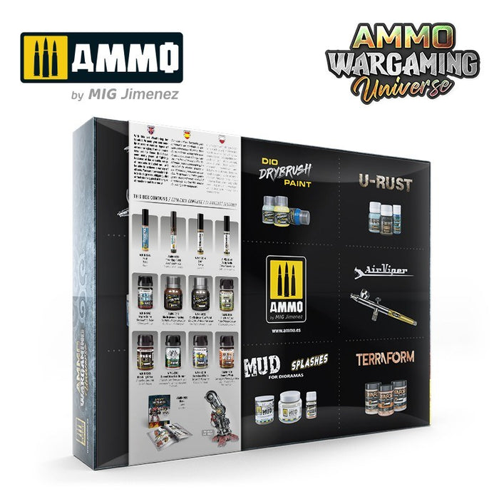 AMMO by Mig Jimenez A.MIG-7922 AMMO WARGAMING UNIVERSE #03 Weathering Combat Armour