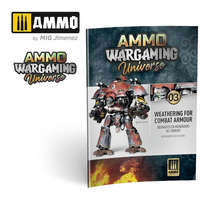 AMMO by Mig Jimenez A.MIG-7922 AMMO WARGAMING UNIVERSE #03 Weathering Combat Armour