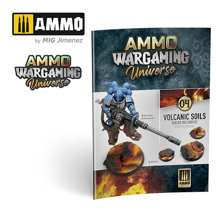 AMMO by Mig Jimenez A.MIG-7923 AMMO WARGAMING UNIVERSE #04 Volcanic Soils