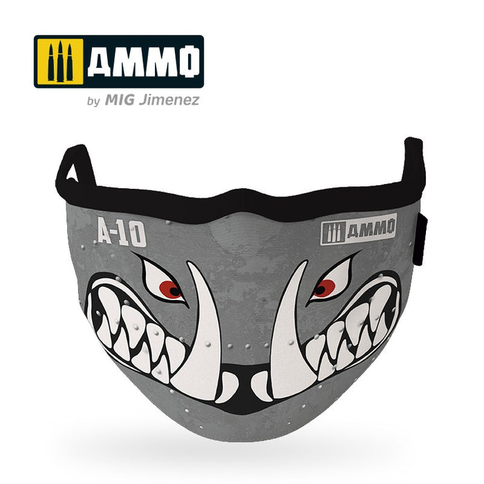 AMMO of Mig Jimenez A.MIG-8065 A-10 Warthog AMMO Face Mask - Adult