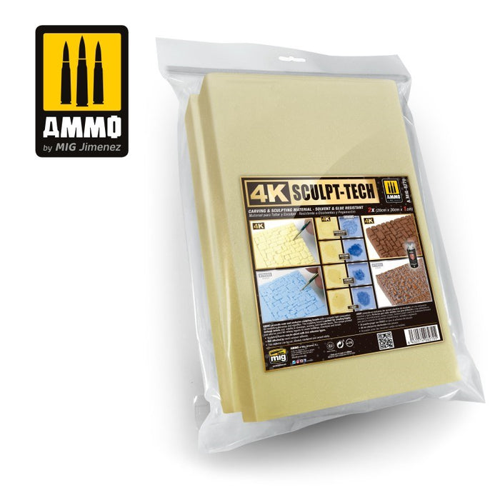 AMMO by Mig Jimenez A.MIG-8270 4K Sculp-Tech 2 x (20x30x1)