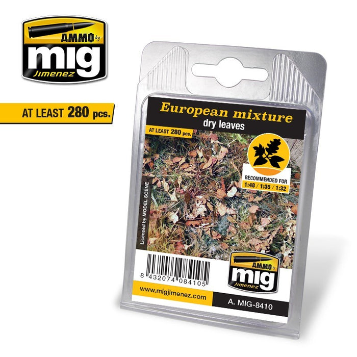 AMMO by Mig Jimenez A.MIG-8410 EUROPEAN MIXTURE - DRY LEAVES