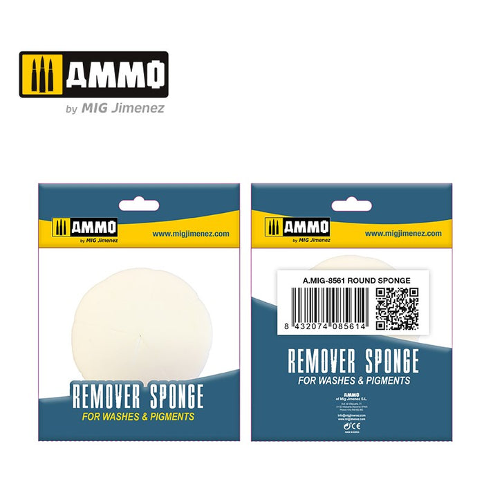 AMMO by Mig Jimenez A.MIG-8561 Round Sponge 1 pc.