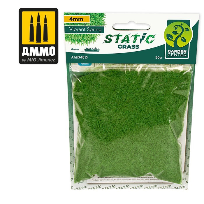 AMMO by Mig Jimenez A.MIG-8813 Vibrant Spring 4mm Static Grass