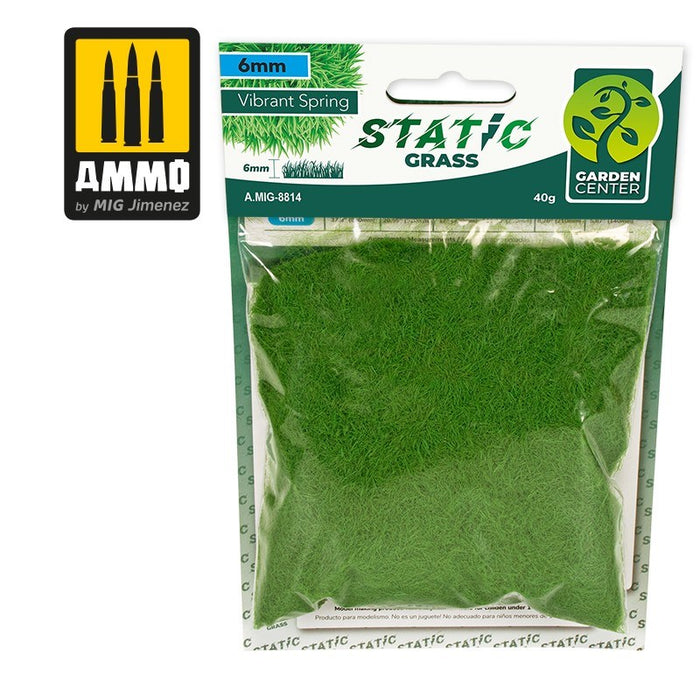 AMMO by Mig Jimenez A.MIG-8814 Vibrant Spring 6mm Static Grass