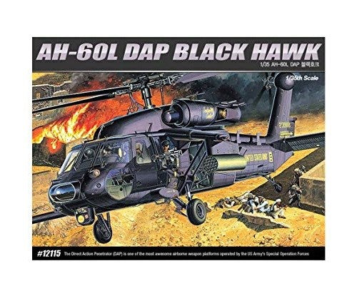 Academy 12115 1/35 AH-60L DAP BLACKHAWK
