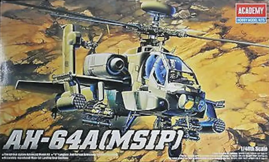 Academy 12262 1/48 AH-64 APACHE