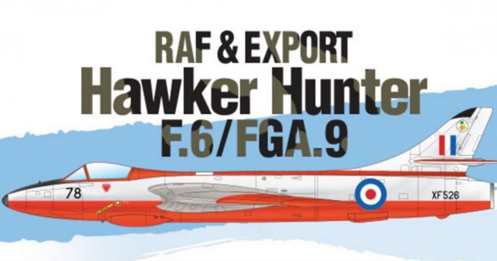Academy 12312 1/48 RAF HAWKER HUNTER F.6/FGA.9